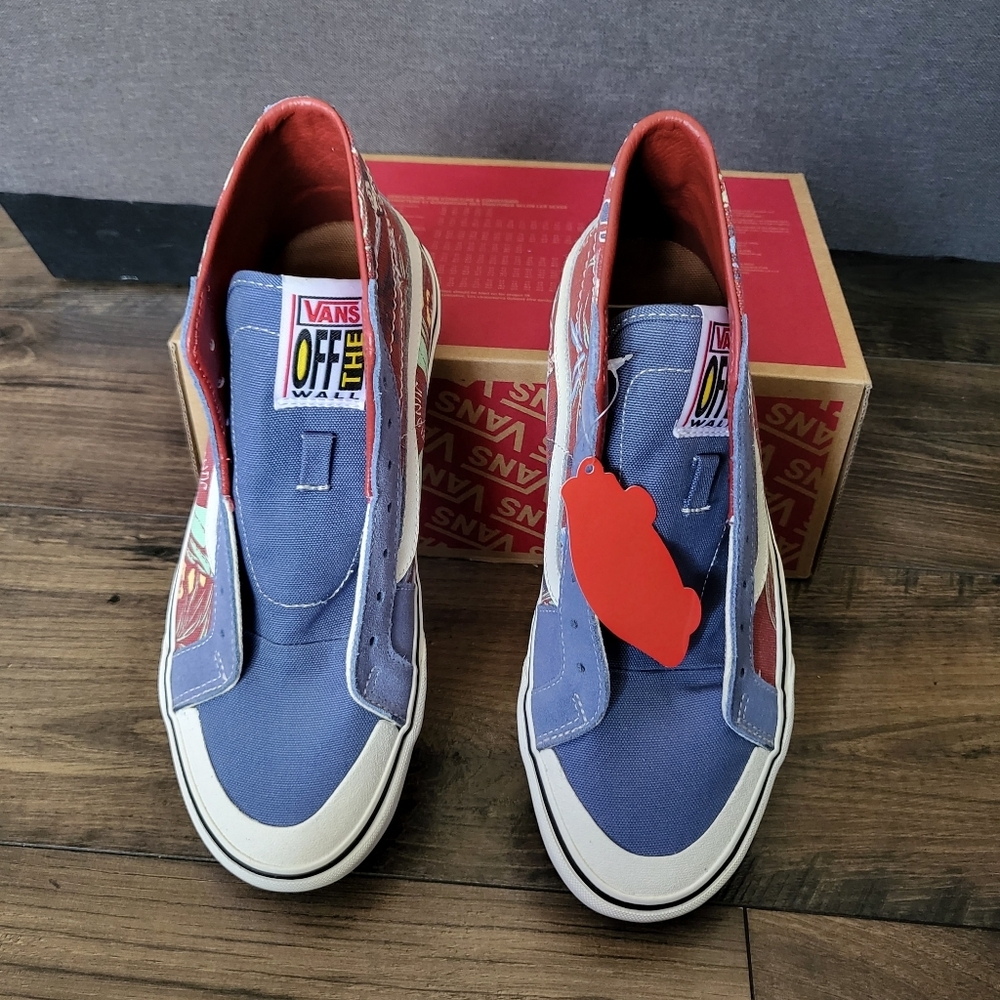 Vans Sk8 Hi 138 Decon Hawaiian Jungle SF Men Red Blue VNOA4BX2B6R (2022) - Picture 7 of 8